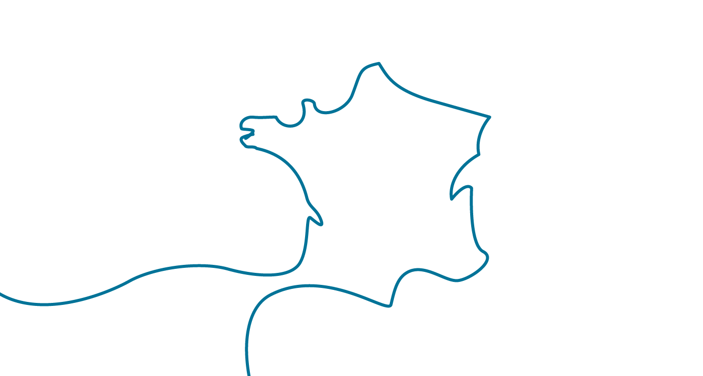 carte de la france